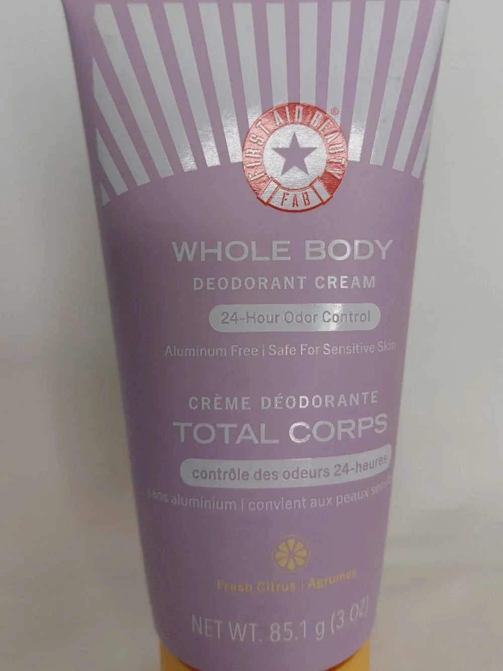 First Aid Beauty - Whole Body Deodorant Cream